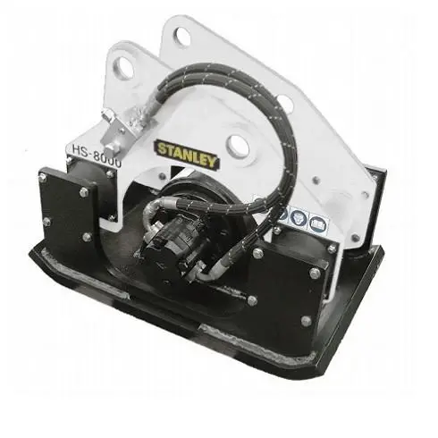 Arriendo de Implemento Placa Compactadora Stanley en SK Rental con cobertura nacional.