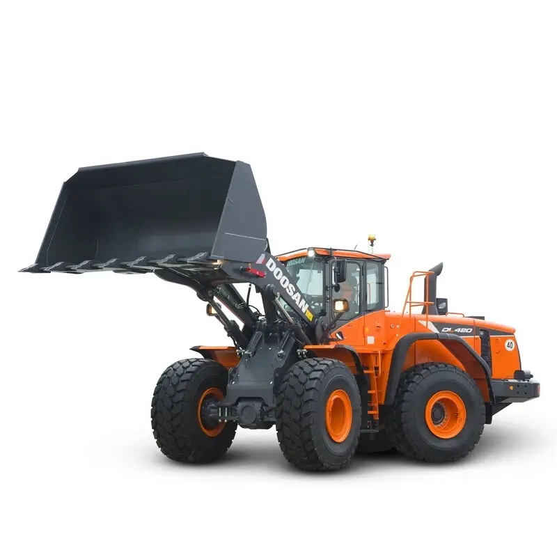 Arriendo de Cargador Frontal 5 m3 Doosan modelo DL420 en SK Rental con cobertura nacional.