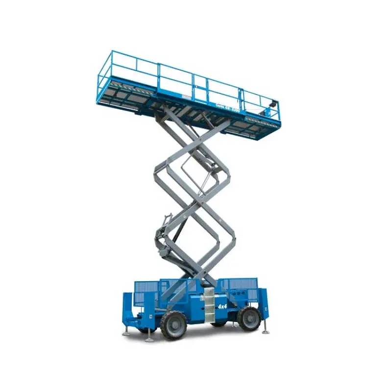 Arriendo de Alzahombre Tijera 15 mts Genie modelo GS-4390 en SK Rental con cobertura nacional.
