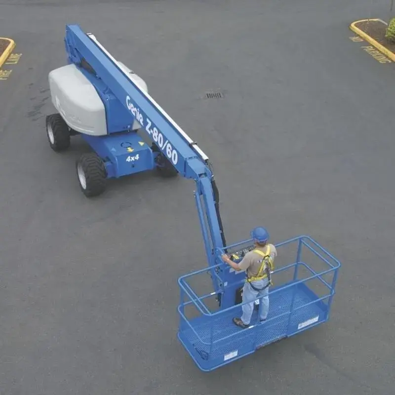 Arriendo de Alzahombre Articulado 26 mts Genie modelo Z80 en SK Rental con cobertura nacional.